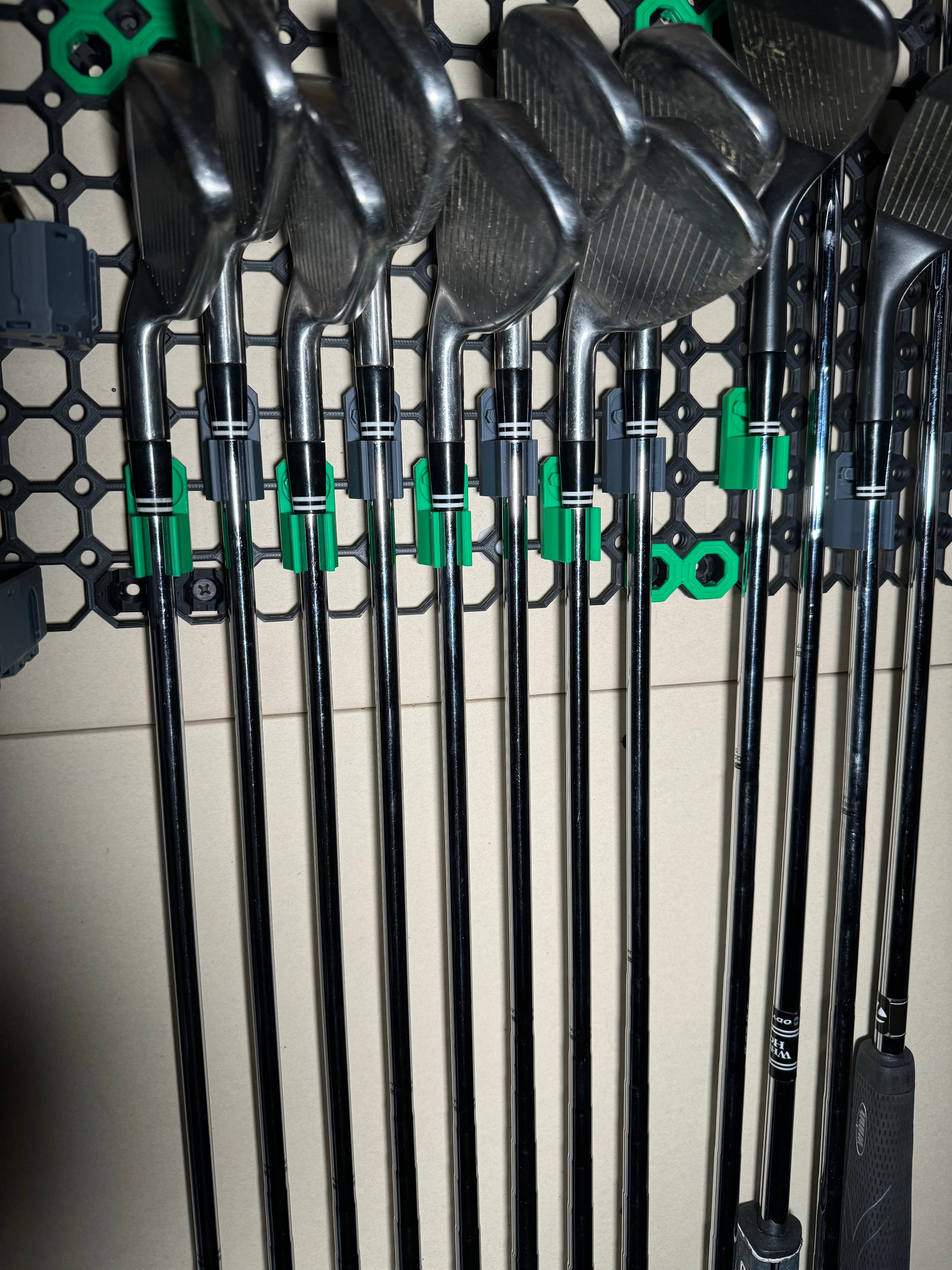 Multiboard Golf Club Holder 3d model