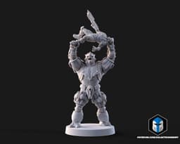 1:48 Scale Brute Miniatures - 3D Print Files 3d model