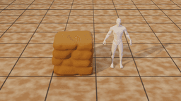 Sandstone Rock Terrain Pack 3d model