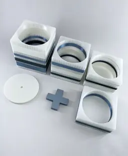 Medicine Cabinet Storage Bathroom Organizer First Aid Box Bins 3d model