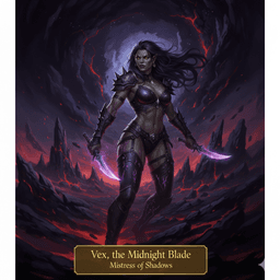 VEX - the Midnight Blade.stl 3d model