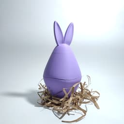 Bunny Container 3d model