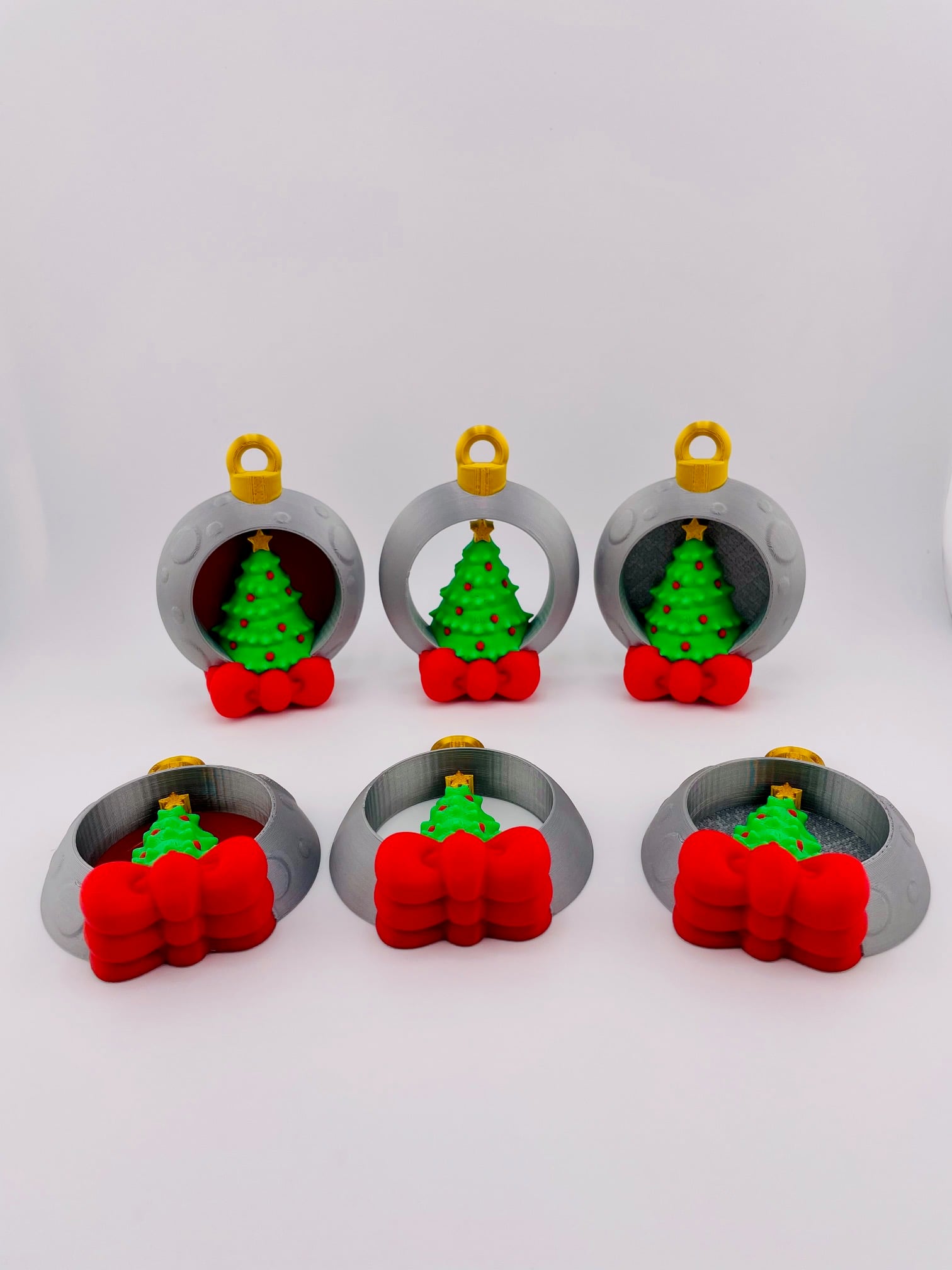 Christmas Tree Ornament Set 3d model