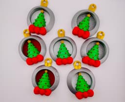Christmas Tree Ornament Set 3d model
