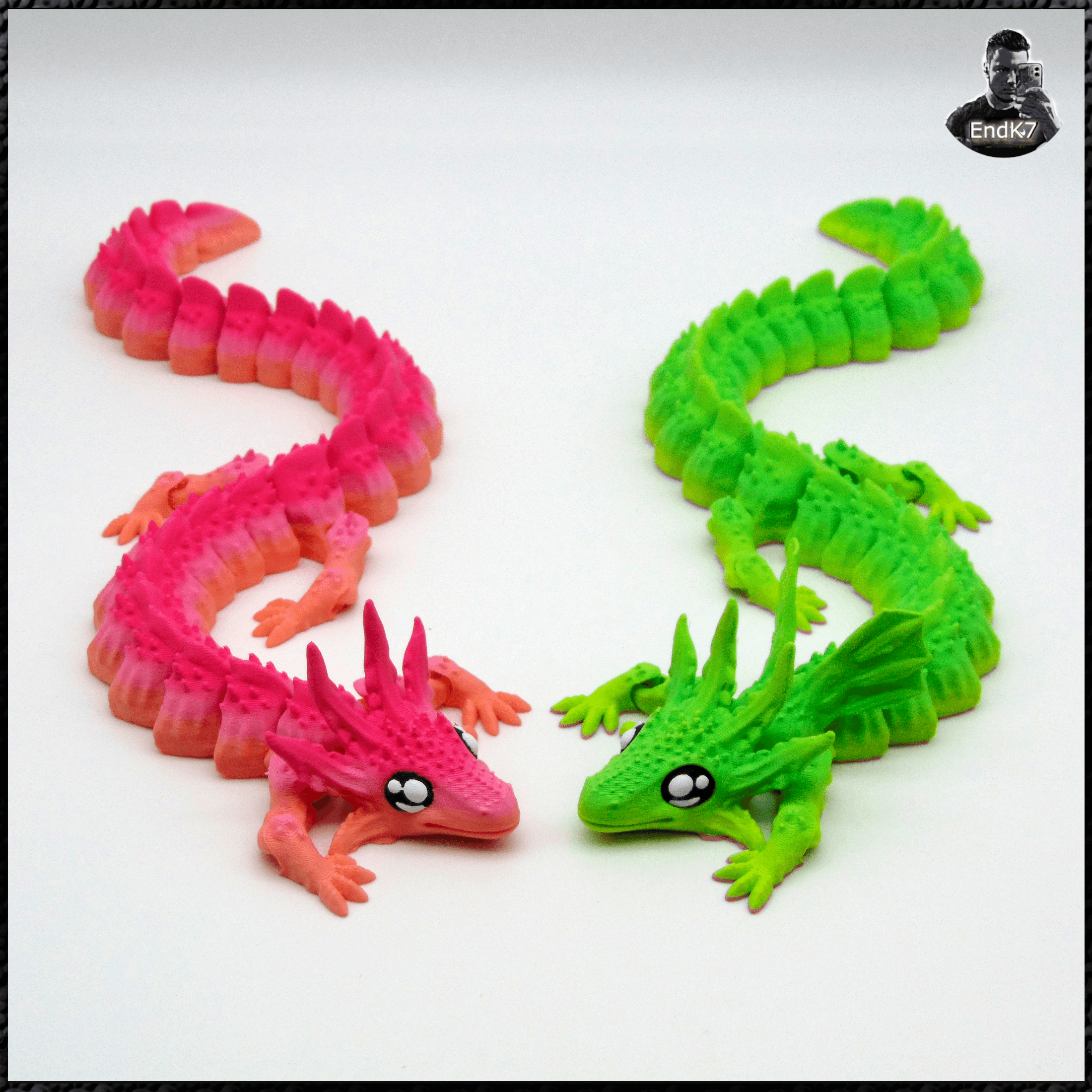 Dragon Axolotl V2 3d model