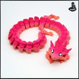 Dragon Axolotl V2 3d model