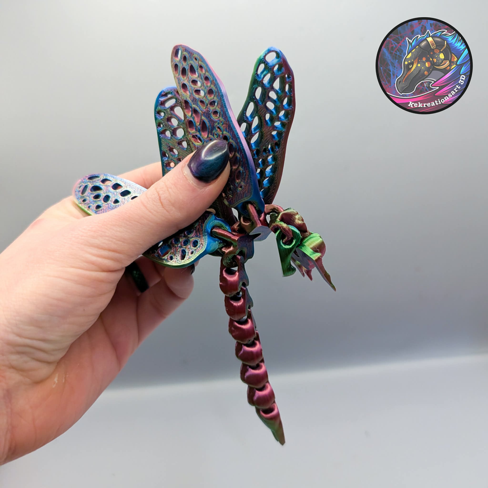 flexi dragonfly 3d model