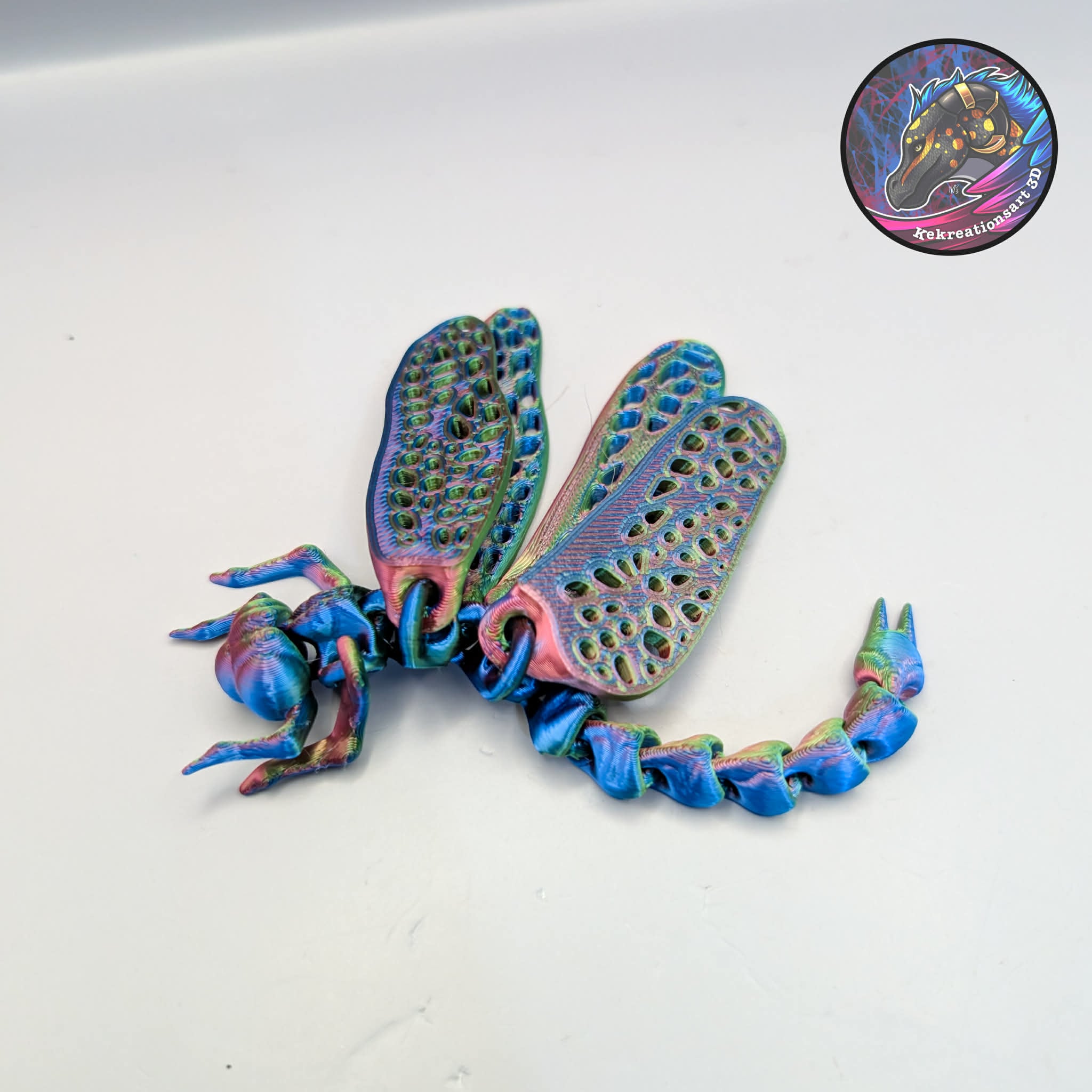 flexi dragonfly 3d model