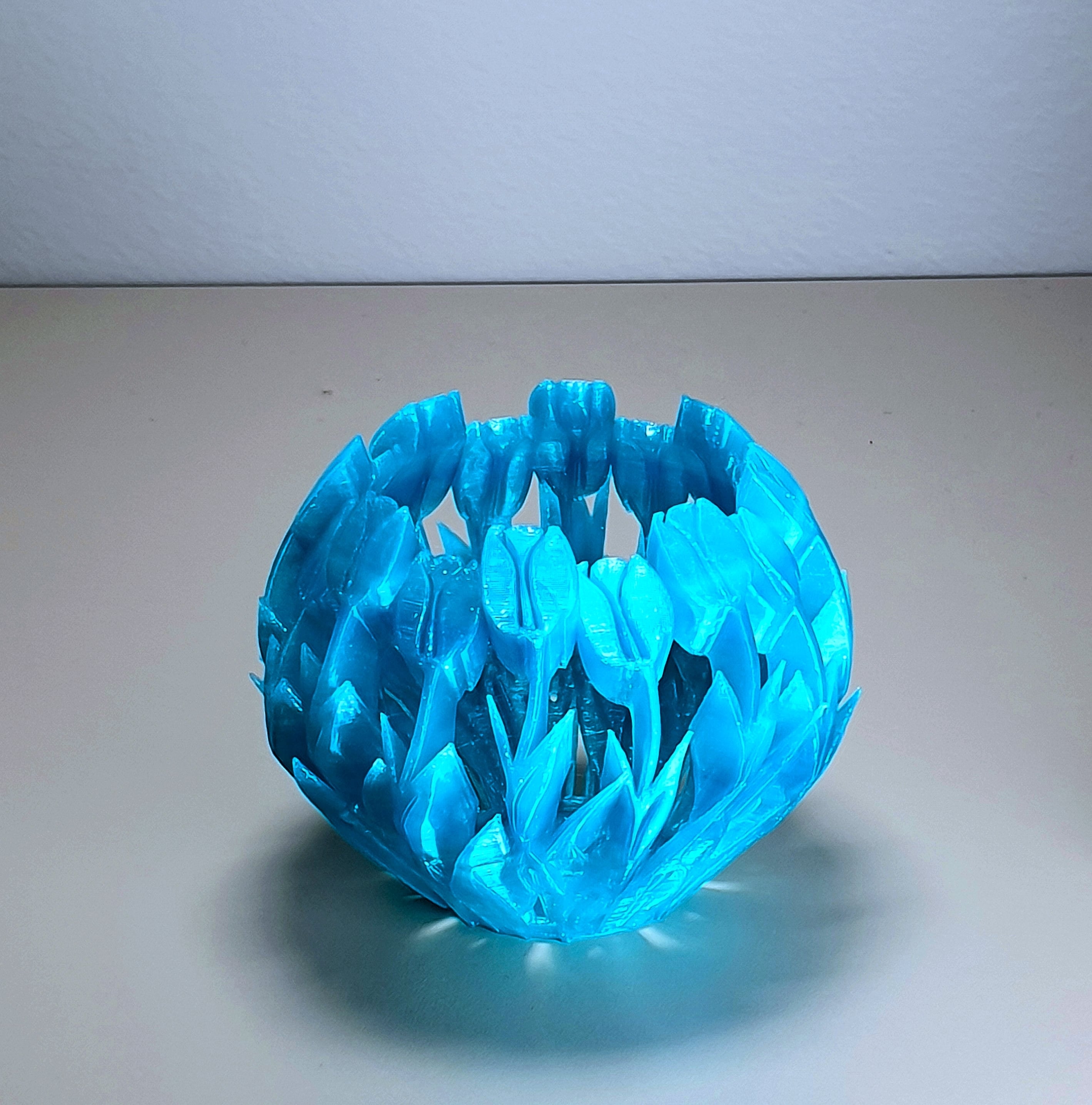 Spring Tulip Bowl 3d model