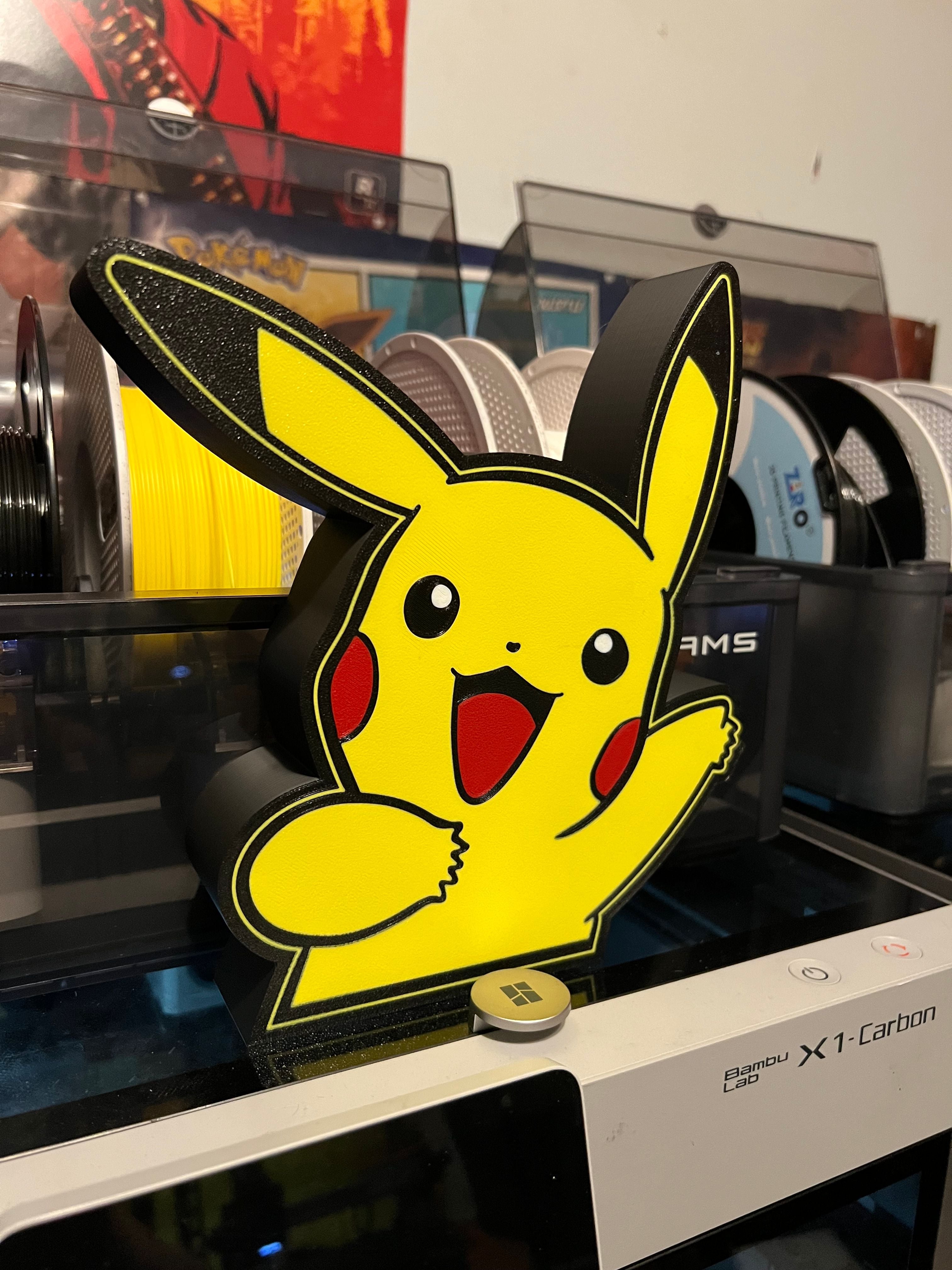 Pikachu Light Box! *FREE* Decorative Light Display 3d model