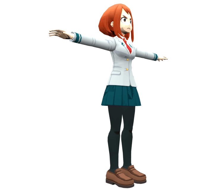 Ochaco Uraraka (School Uniform) 3d model