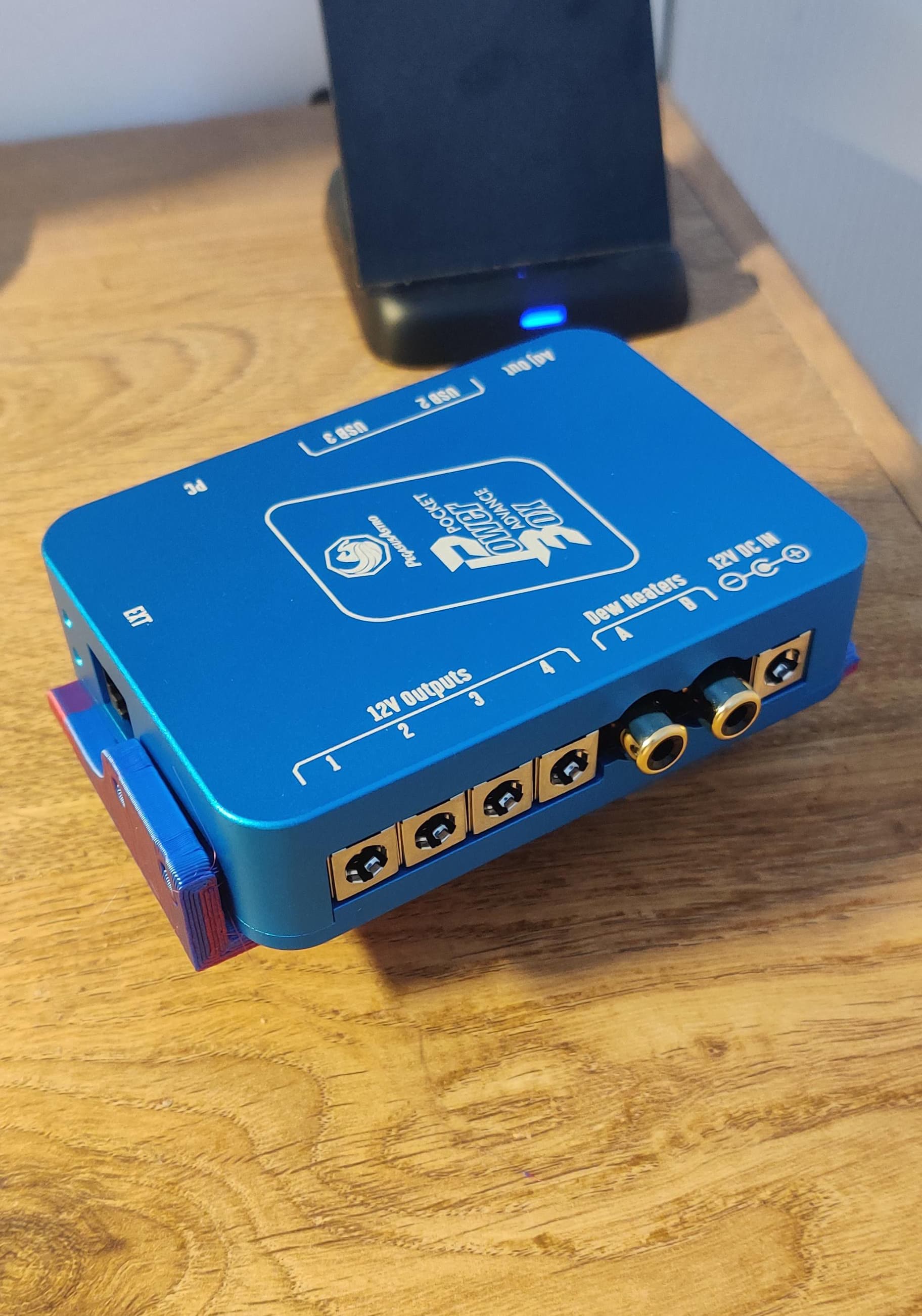 Pegasus Astro Pocket Powerbox Advance Dovetail Mount 3d model