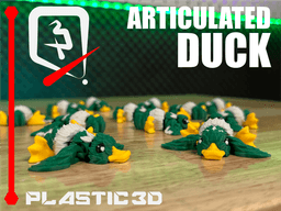 Articulated Duck 3d model