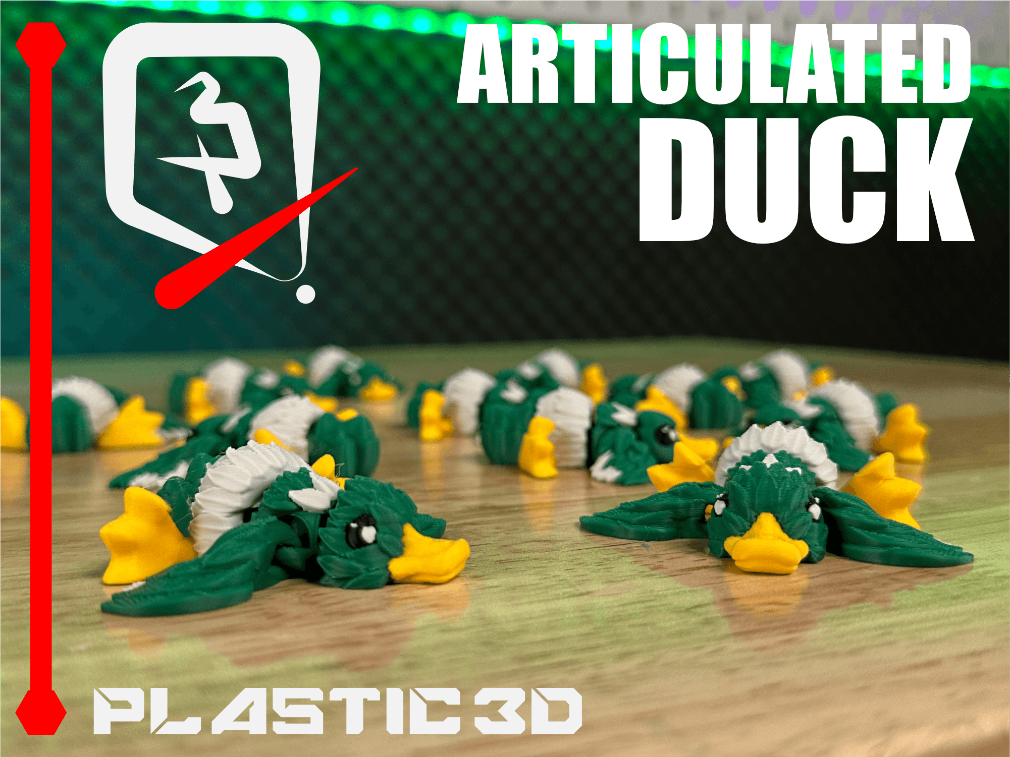 Articulated Duck 3d model
