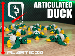 Articulated Duck 3d model