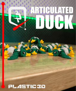 Articulated Duck 3d model