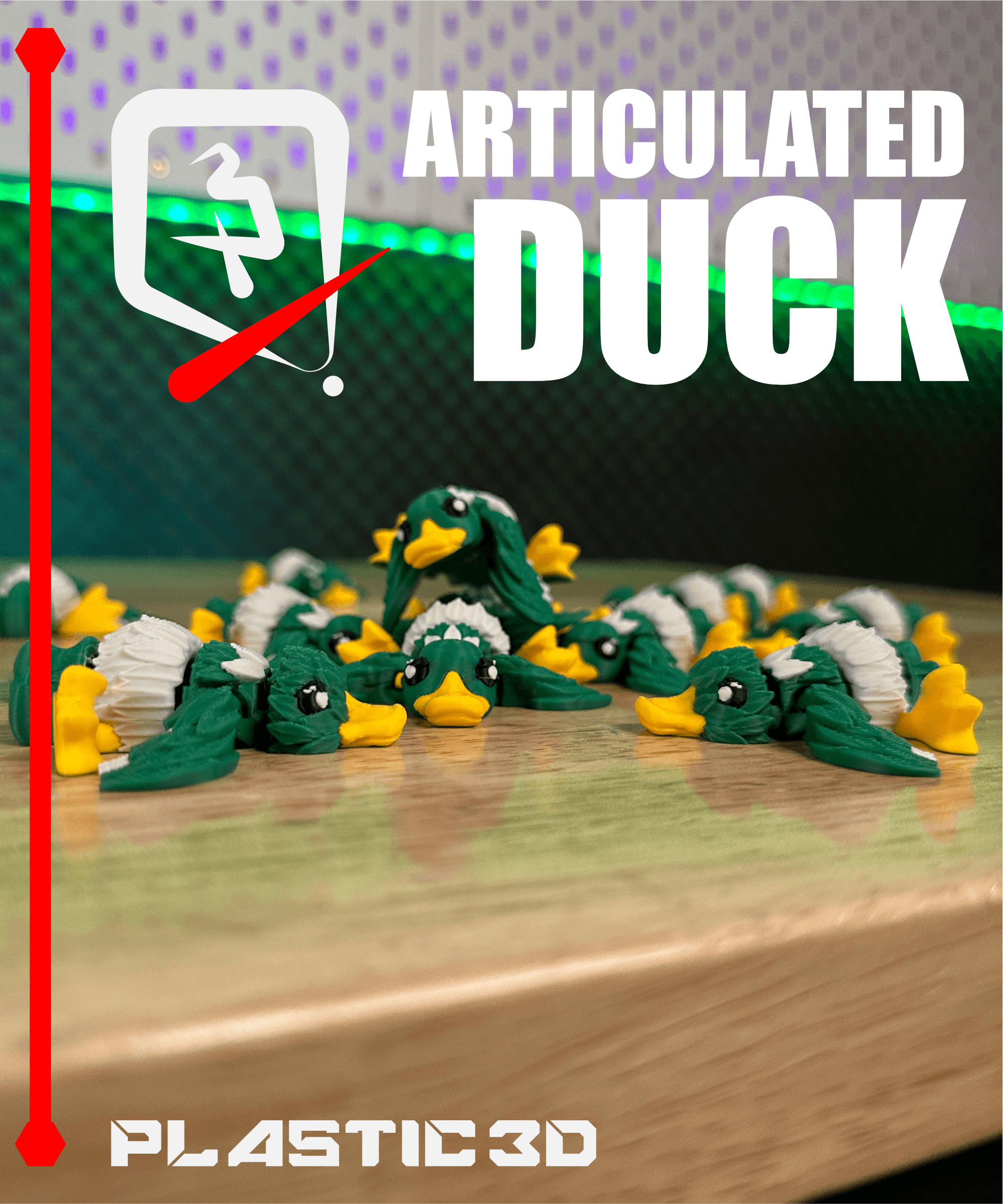 Articulated Duck 3d model