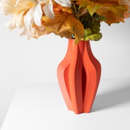 The Kasia Vase, Modern and Unique Home Decor for Dried and Preserved Flower Arrangement | STL File 3d model