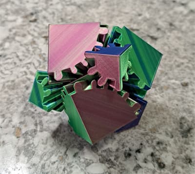 Printed and works great!
Not crazy about my filament choice which is a color-shift silk pla. The colors never line up and triggers me. 🤪