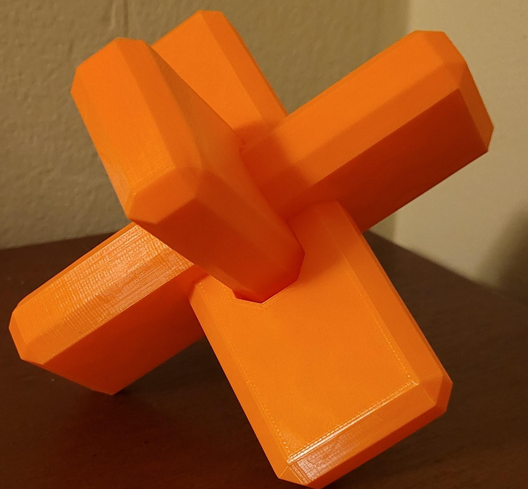 Simple Block Puzzle 3d model