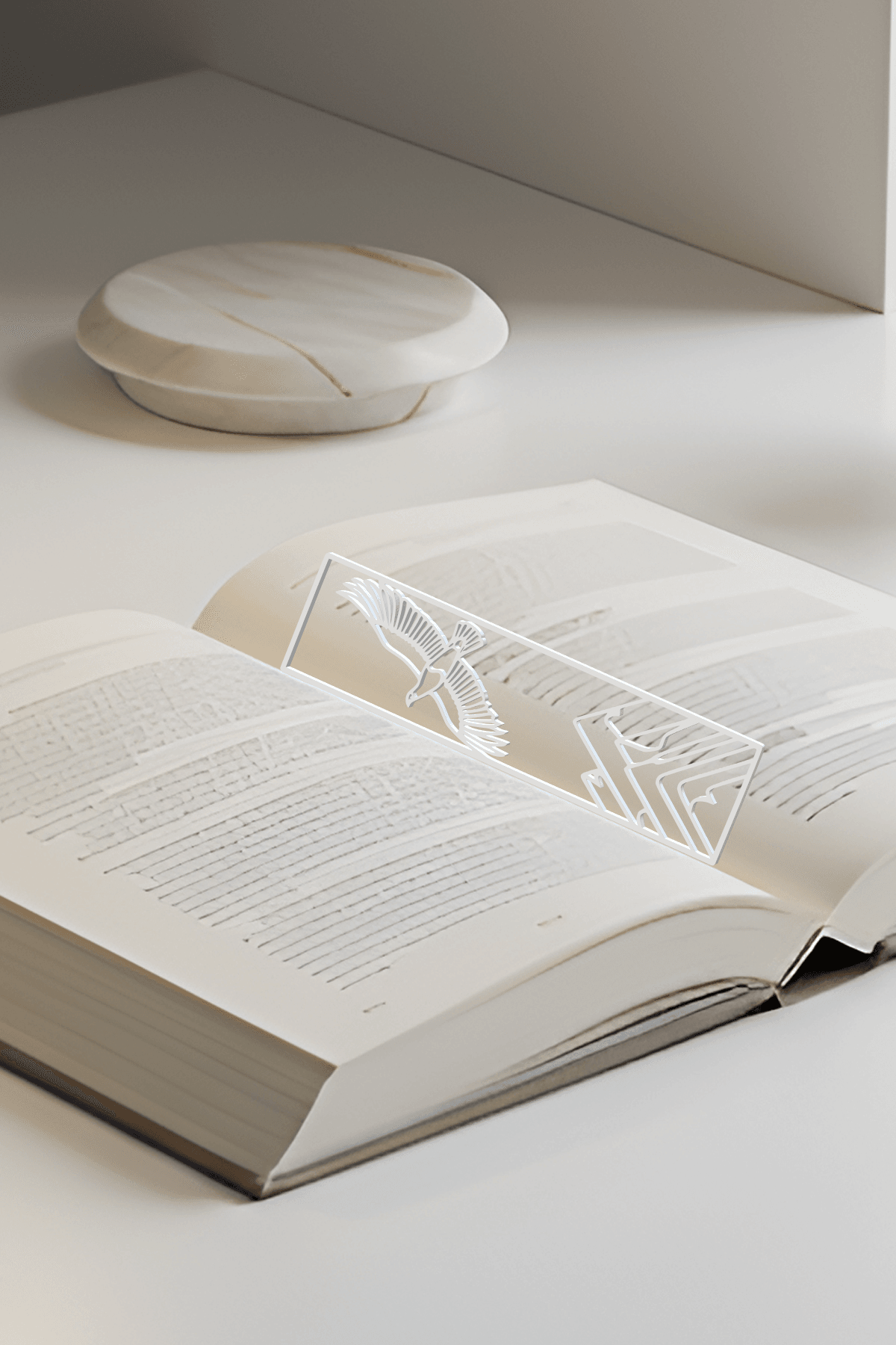 Eagle Bookmark, Gift Idea 3d model