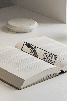 Eagle Bookmark, Gift Idea 3d model
