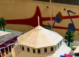 Flagpole for carousel building 3d model