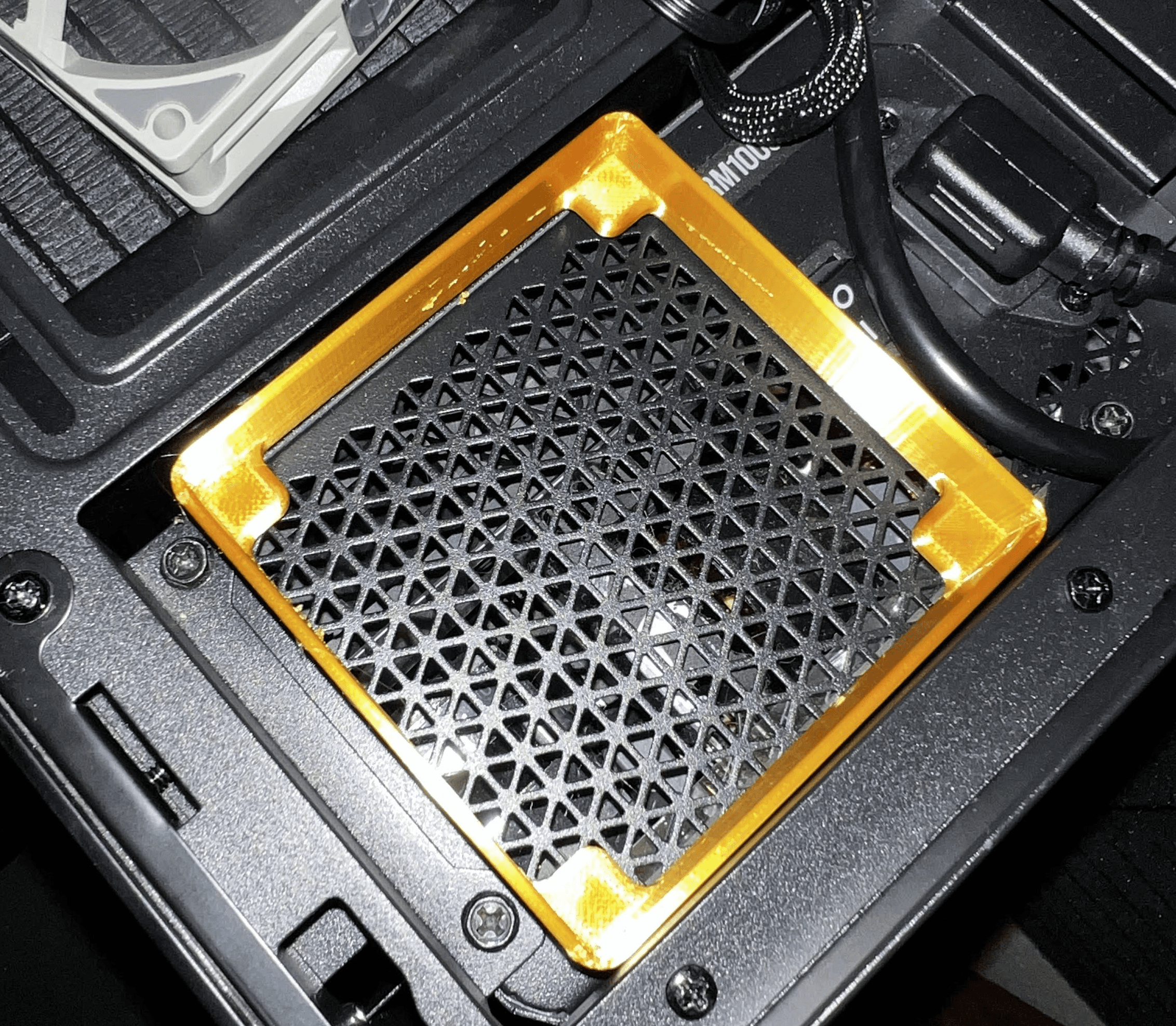 Jonsbo D30 80mm cooling fan for PSU bracket 3d model
