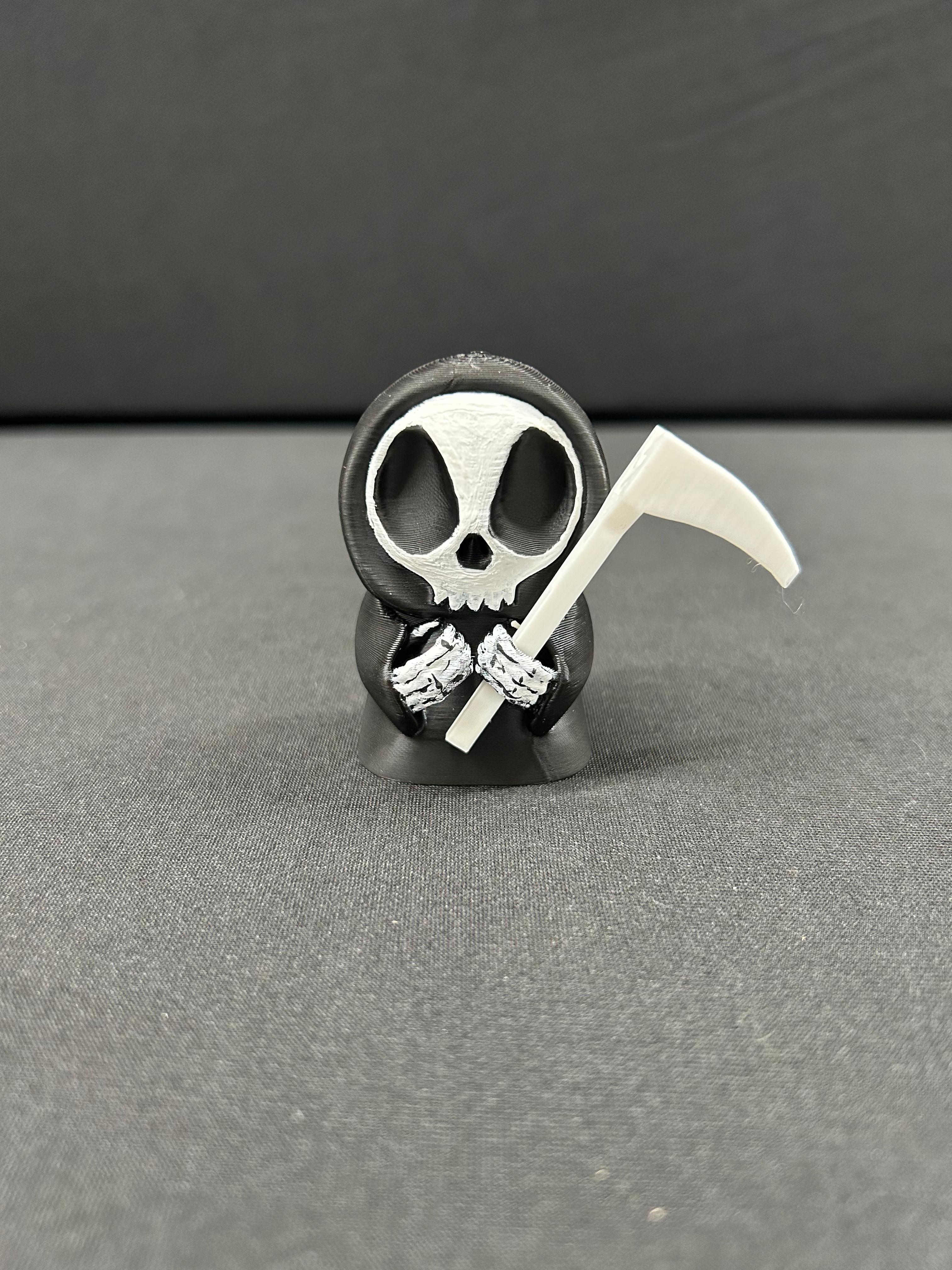 Grim Reaper Note Holder 3 3d model
