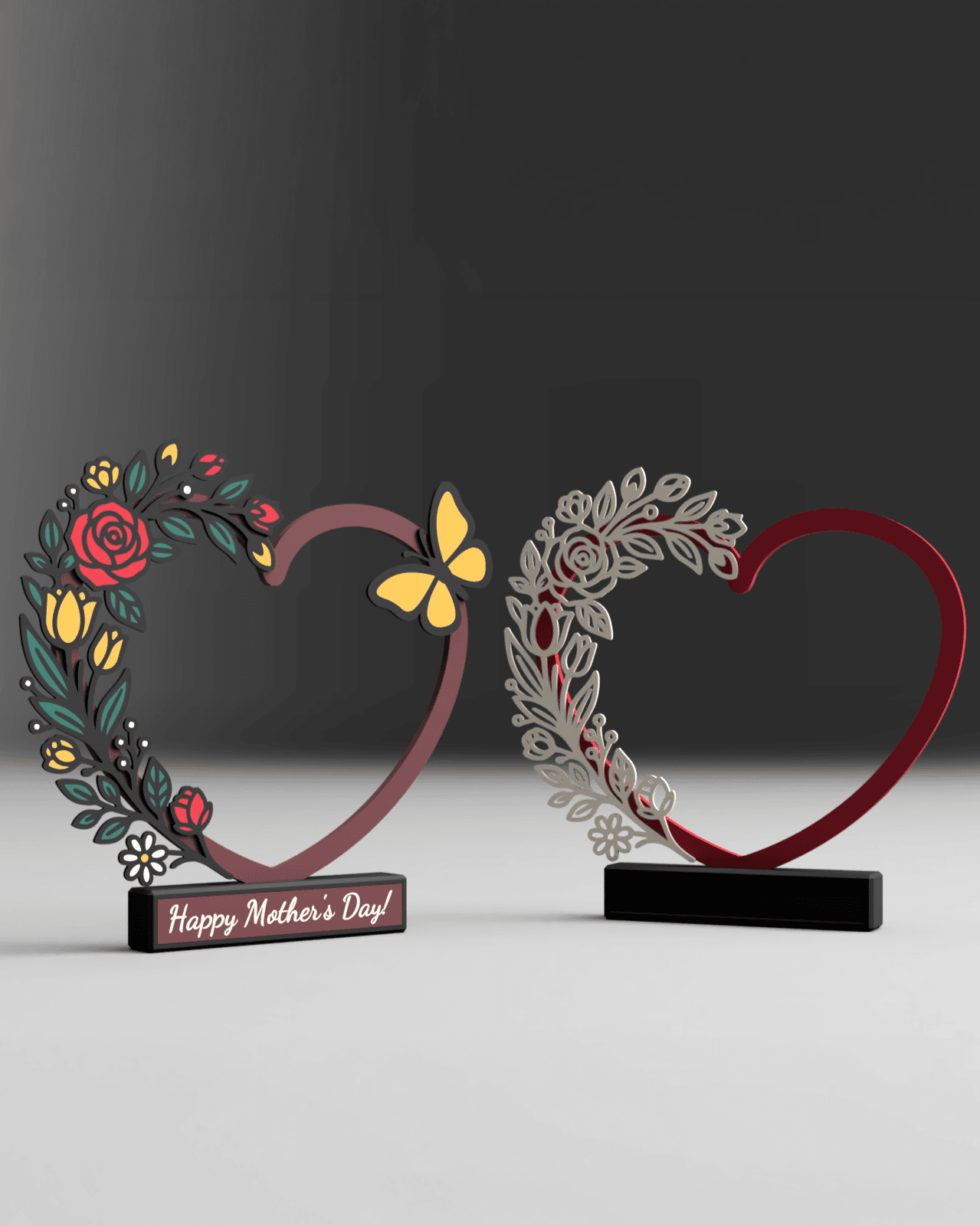 Heart for Mother's Day 3d model