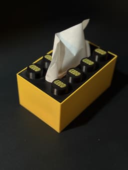 Lego Brick Tissue Dispenser 3d model
