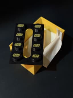 Lego Brick Tissue Dispenser 3d model