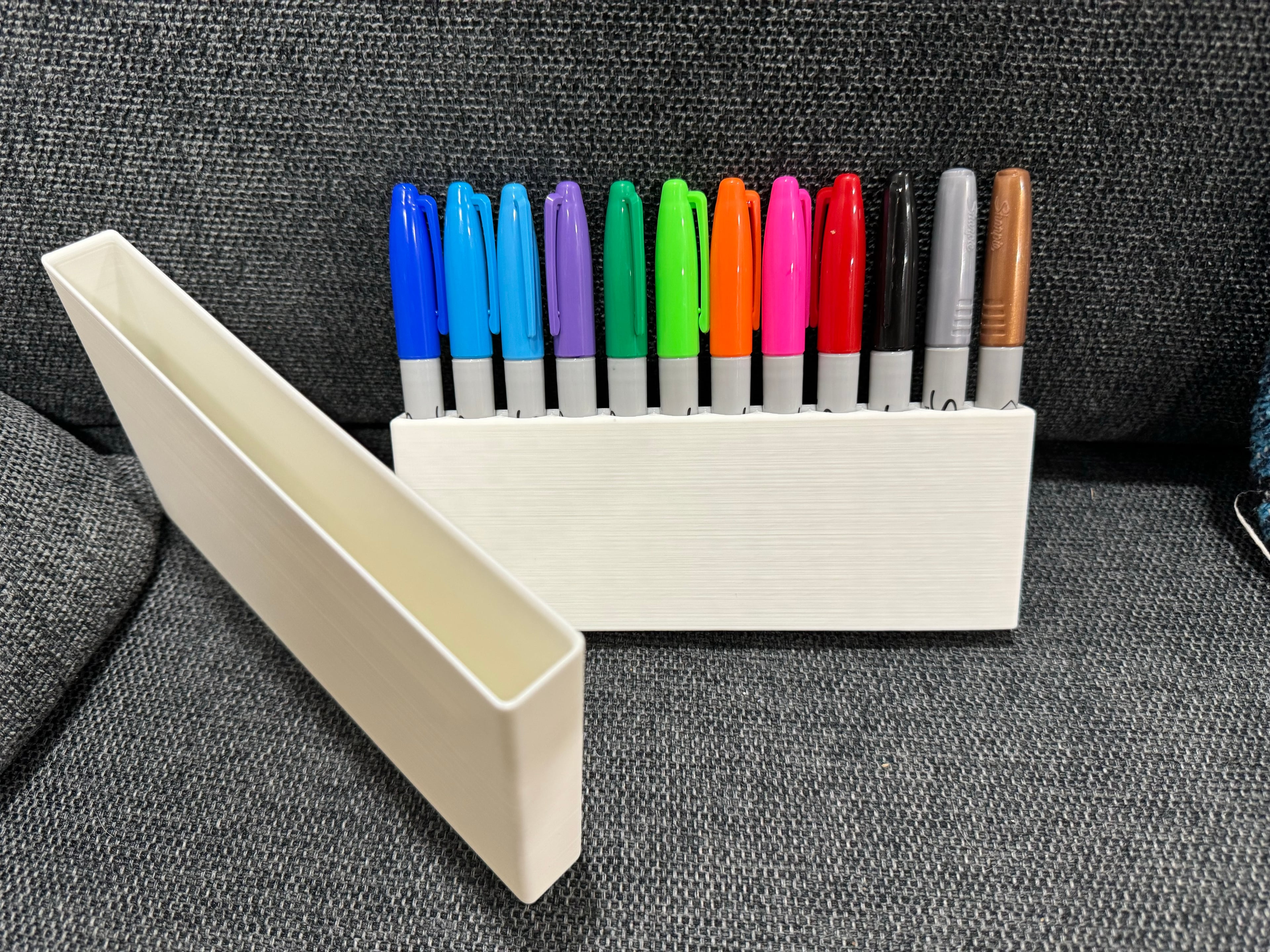 sharpie holder 12 pack.stl 3d model