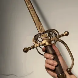 Expedition 33 Maelle Sword - Maellum Rapier 3d model