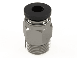 PTFE Tube Pneumatic Fitting 3d model