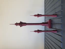 Sky tower top 3d model