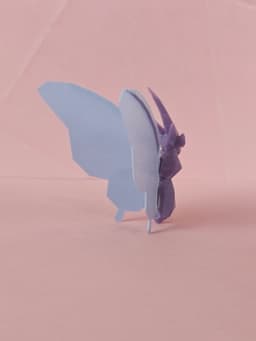 Venomoth Low Poly Pokemon 3d model
