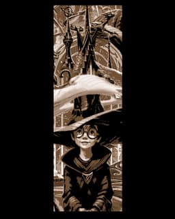Fanart Hueforge Designs - Harry Potter Book Tribute - Set of Bookmarks 3d model