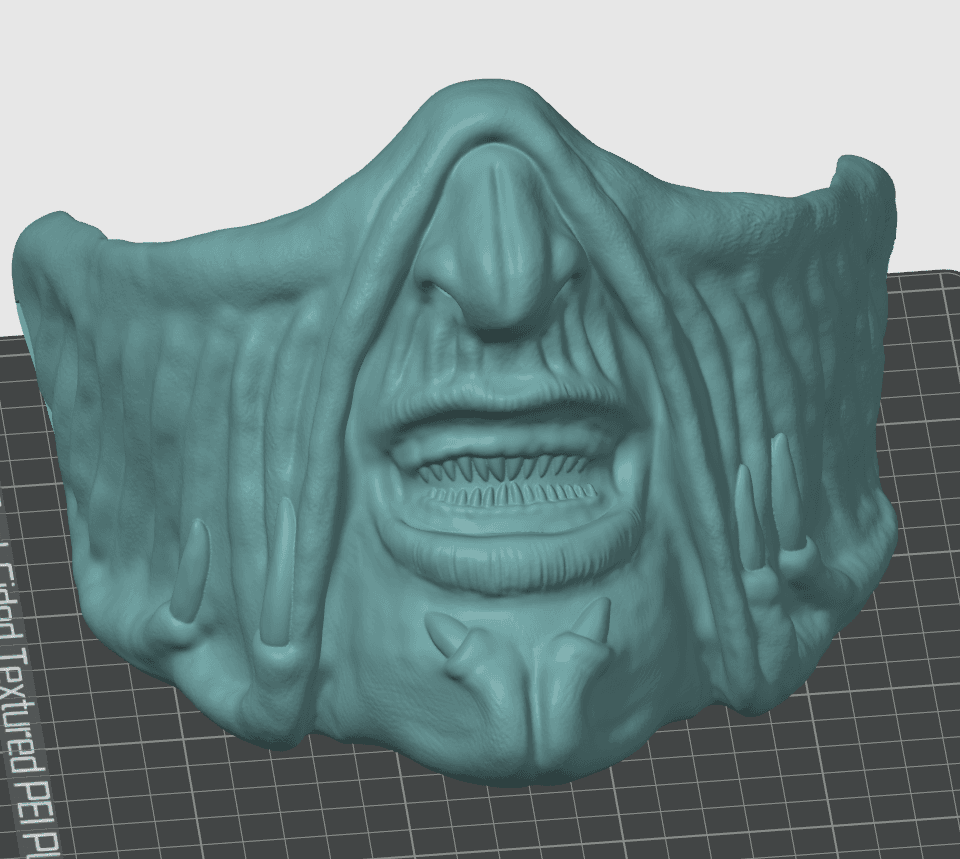 Jeepers Creepers Half Mask 3d model