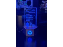LED Halcyon Passport Display Stand 3d model