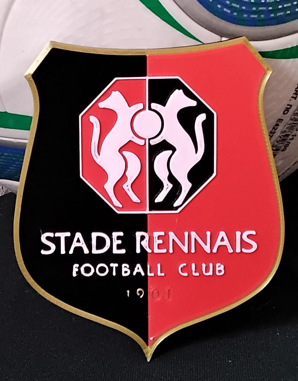 Stade Rennais Football Club (Rennes) coaster or plaque 3d model
