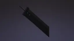Buster Sword - Full Scale Prop 3d model