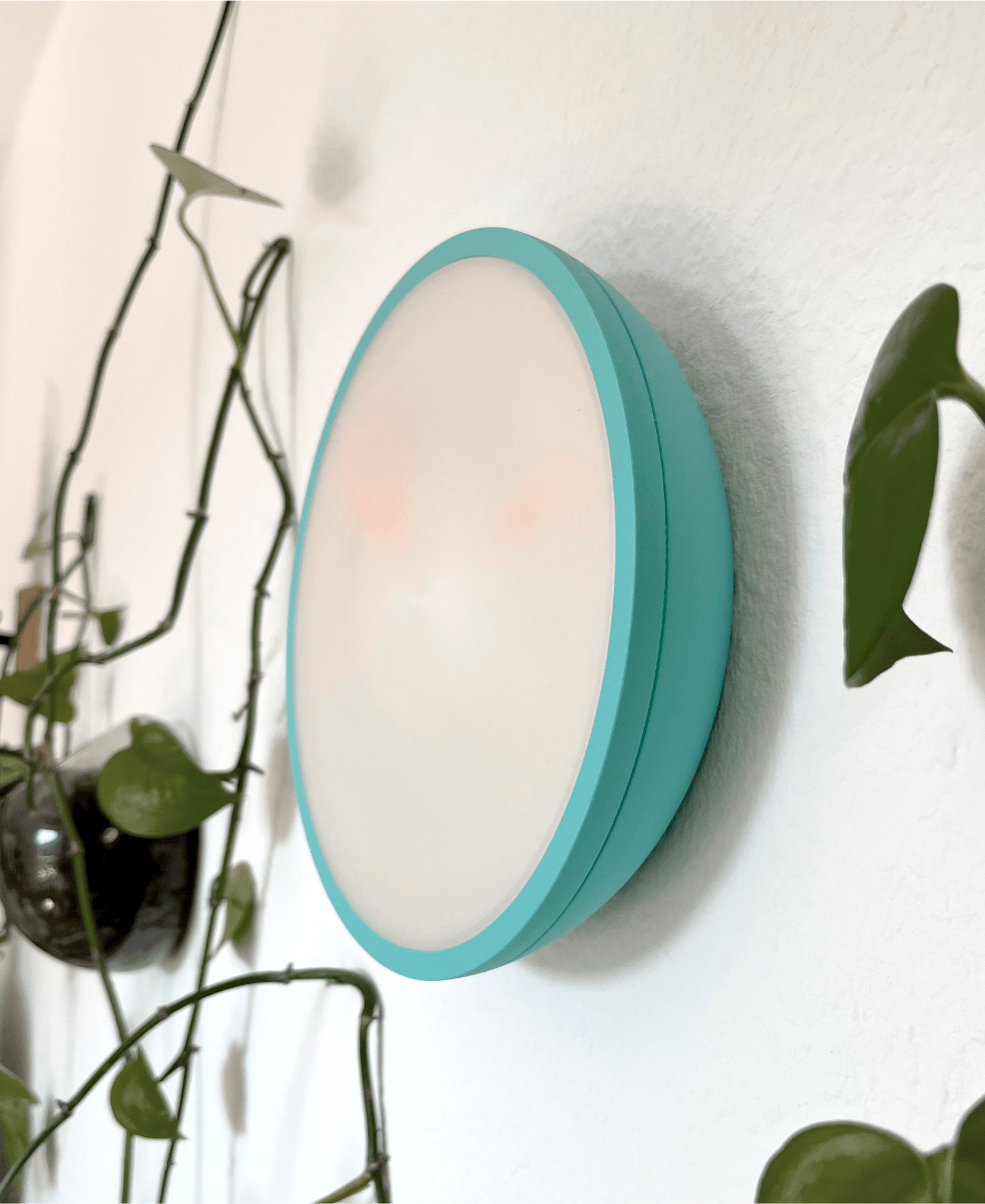 Blurry -The Fading Time Wall Clock 3d model