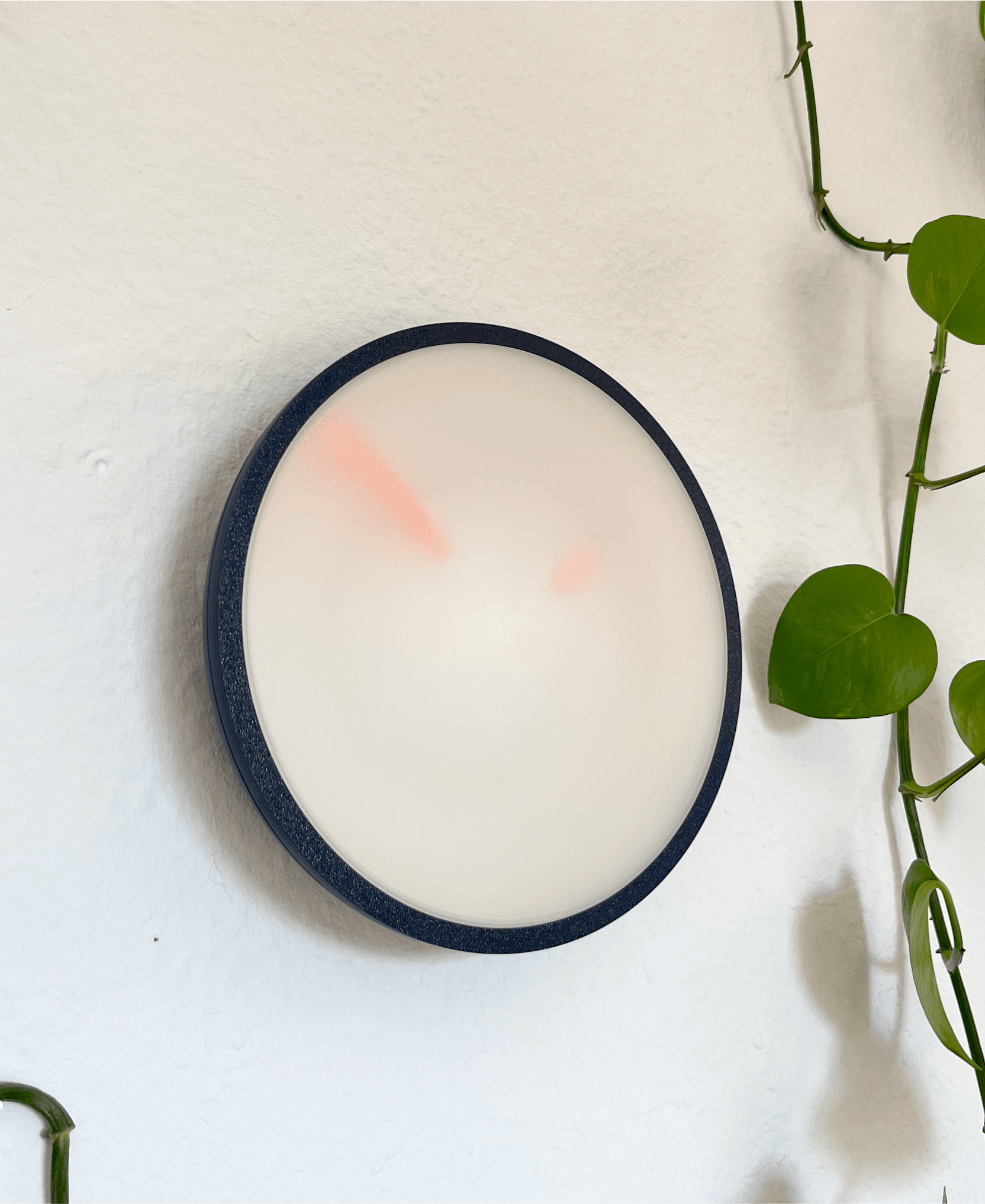 Blurry -The Fading Time Wall Clock 3d model