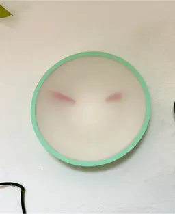 Blurry -The Fading Time Wall Clock 3d model