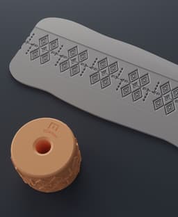 Texture Rollers Aztec middle Vol.2 (4-6) 3d model