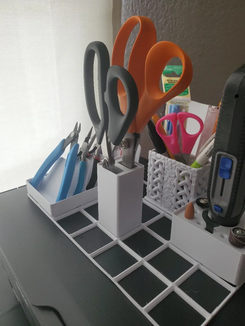 Gridfinity 1x1 Scissor Bin #sewfinity 3d model