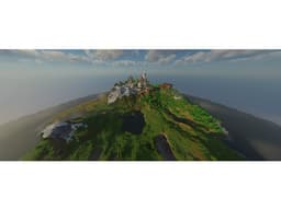 Minecraft Fort Night Island 3d model