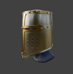 Crusader Helm 3d model