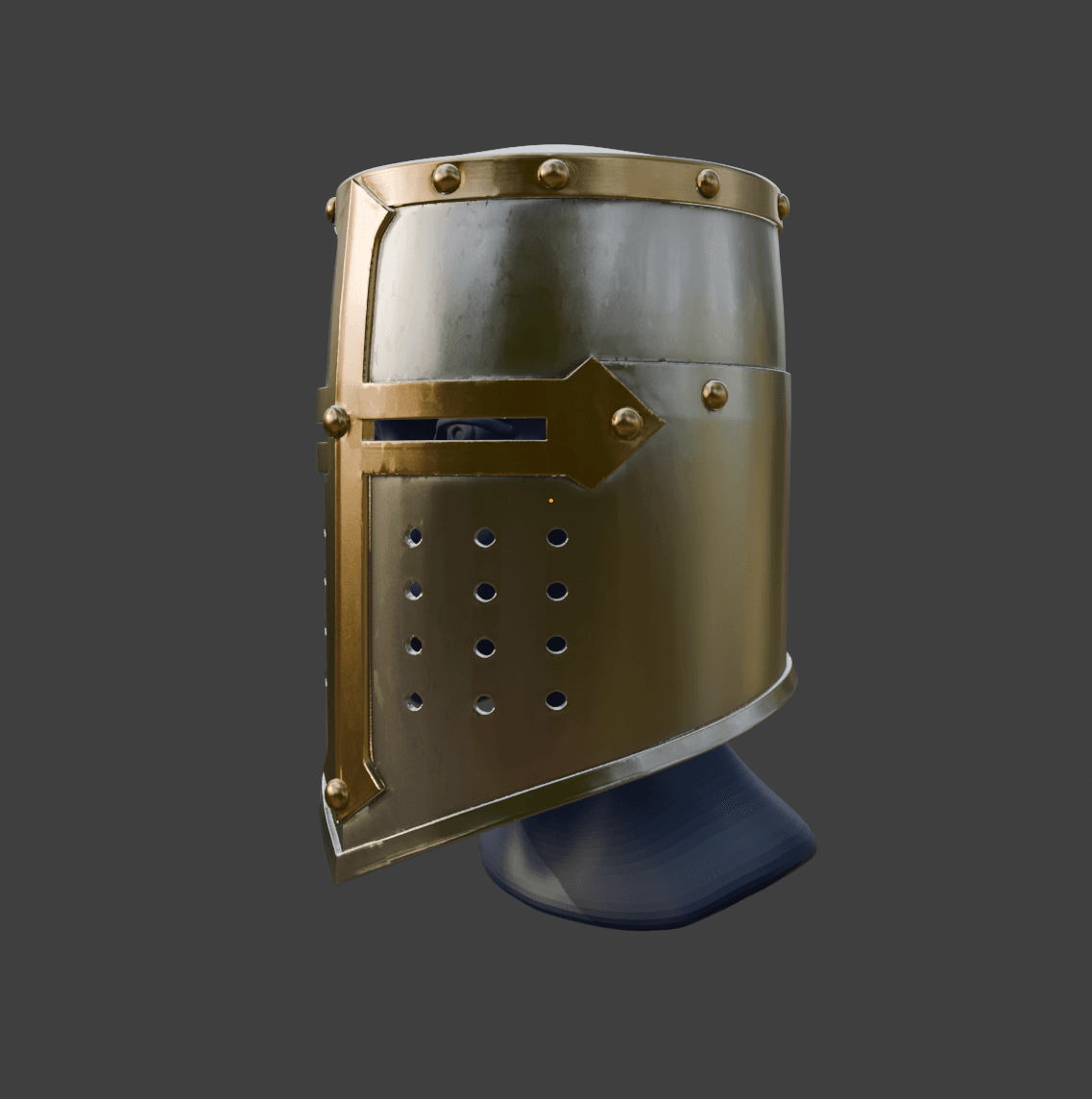 Crusader Helm 3d model
